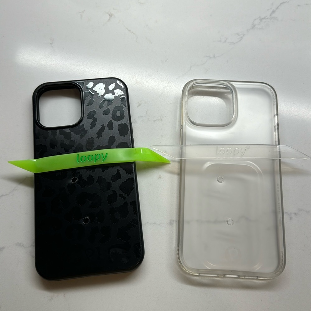 COPY- loopy clear case